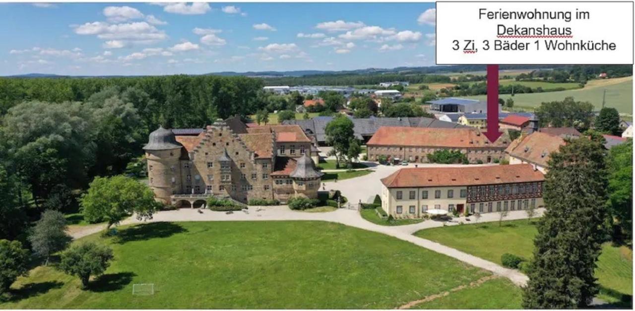 Gutsverwaltung Schloss Eyrichshof 에베른 외부 사진